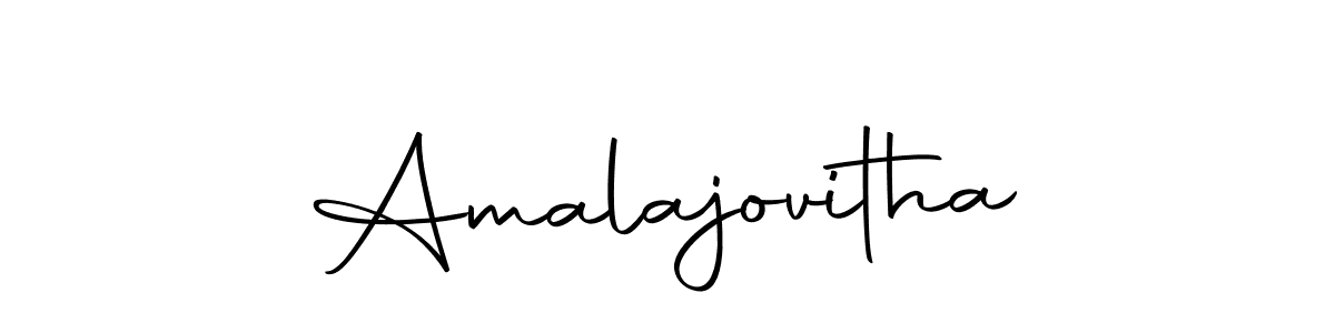 Also we have Amalajovitha name is the best signature style. Create professional handwritten signature collection using Autography-DOLnW autograph style. Amalajovitha signature style 10 images and pictures png
