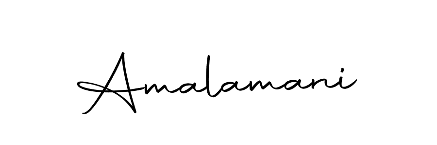 Make a beautiful signature design for name Amalamani. With this signature (Autography-DOLnW) style, you can create a handwritten signature for free. Amalamani signature style 10 images and pictures png
