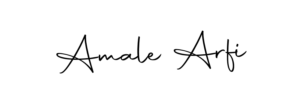 Use a signature maker to create a handwritten signature online. With this signature software, you can design (Autography-DOLnW) your own signature for name Amale Arfi. Amale Arfi signature style 10 images and pictures png