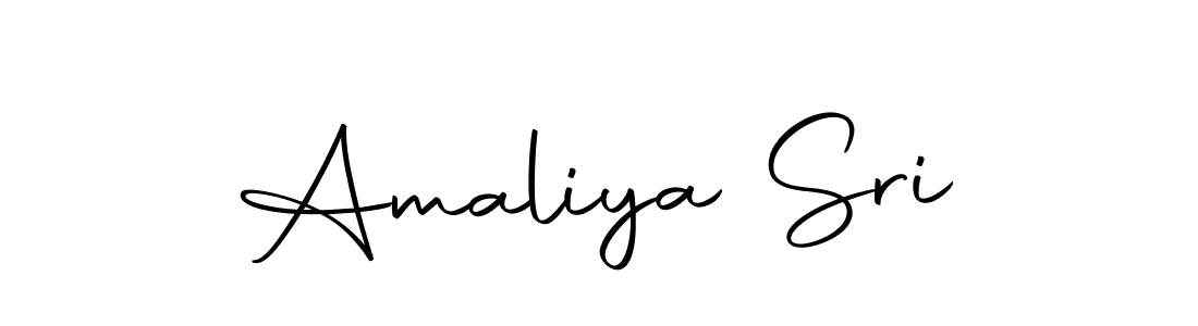 Create a beautiful signature design for name Amaliya Sri. With this signature (Autography-DOLnW) fonts, you can make a handwritten signature for free. Amaliya Sri signature style 10 images and pictures png