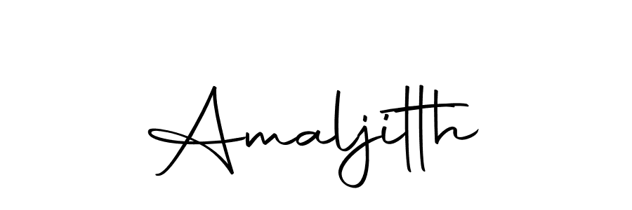 Amaljitth stylish signature style. Best Handwritten Sign (Autography-DOLnW) for my name. Handwritten Signature Collection Ideas for my name Amaljitth. Amaljitth signature style 10 images and pictures png