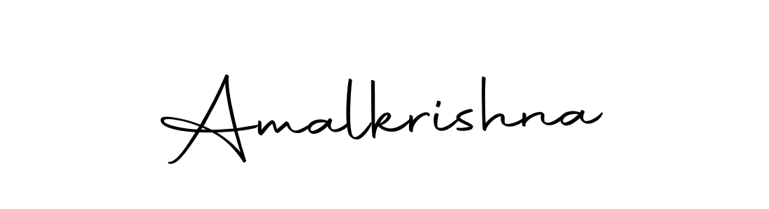 Use a signature maker to create a handwritten signature online. With this signature software, you can design (Autography-DOLnW) your own signature for name Amalkrishna. Amalkrishna signature style 10 images and pictures png