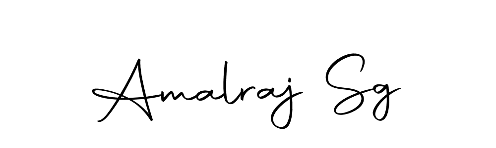 How to make Amalraj Sg signature? Autography-DOLnW is a professional autograph style. Create handwritten signature for Amalraj Sg name. Amalraj Sg signature style 10 images and pictures png