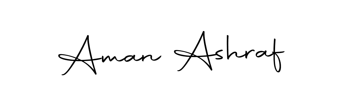 Aman Ashraf stylish signature style. Best Handwritten Sign (Autography-DOLnW) for my name. Handwritten Signature Collection Ideas for my name Aman Ashraf. Aman Ashraf signature style 10 images and pictures png