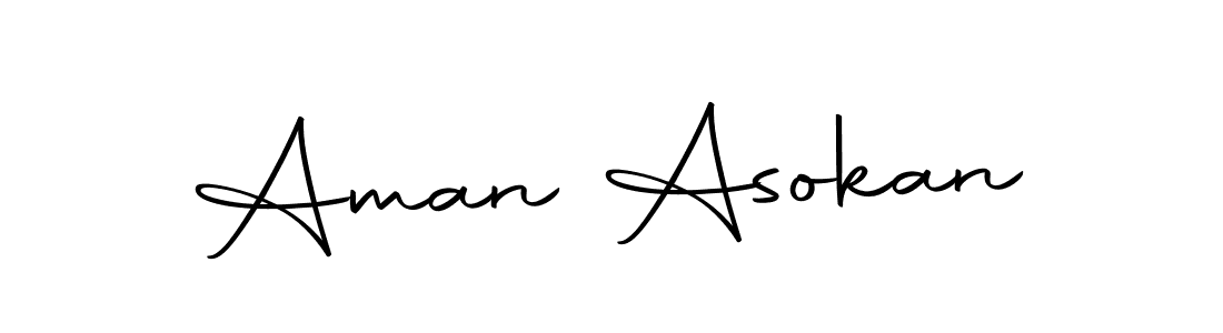 if you are searching for the best signature style for your name Aman Asokan. so please give up your signature search. here we have designed multiple signature styles  using Autography-DOLnW. Aman Asokan signature style 10 images and pictures png