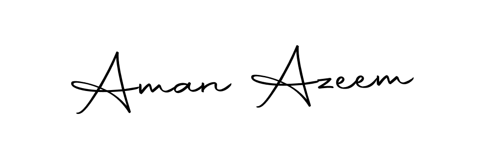 if you are searching for the best signature style for your name Aman Azeem. so please give up your signature search. here we have designed multiple signature styles  using Autography-DOLnW. Aman Azeem signature style 10 images and pictures png