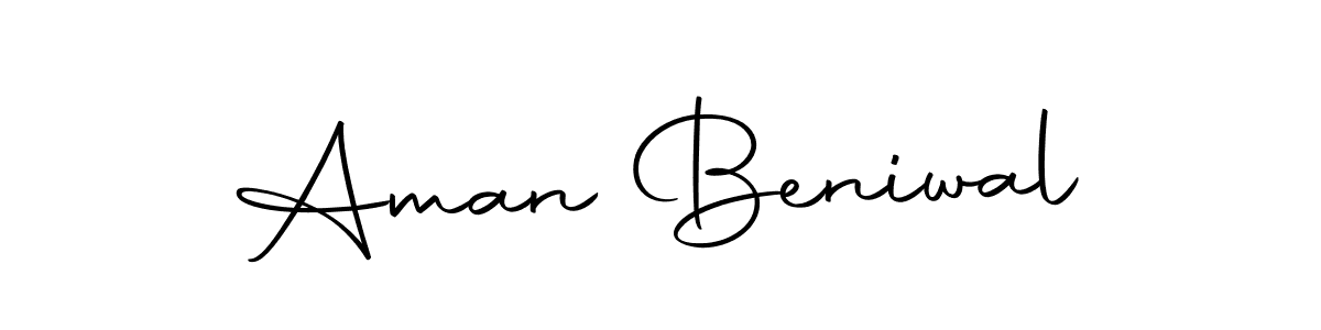 You can use this online signature creator to create a handwritten signature for the name Aman Beniwal. This is the best online autograph maker. Aman Beniwal signature style 10 images and pictures png