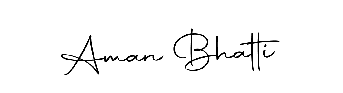 Make a beautiful signature design for name Aman Bhatti. With this signature (Autography-DOLnW) style, you can create a handwritten signature for free. Aman Bhatti signature style 10 images and pictures png