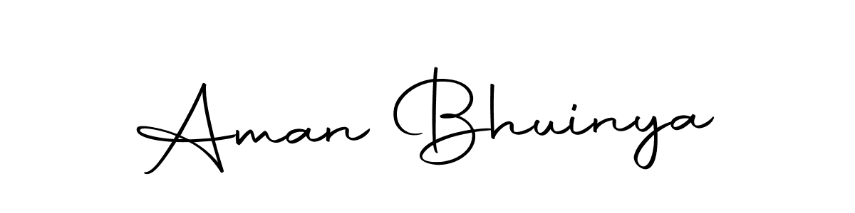 How to make Aman Bhuinya signature? Autography-DOLnW is a professional autograph style. Create handwritten signature for Aman Bhuinya name. Aman Bhuinya signature style 10 images and pictures png