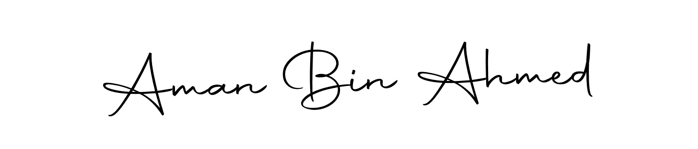 Make a beautiful signature design for name Aman Bin Ahmed. Use this online signature maker to create a handwritten signature for free. Aman Bin Ahmed signature style 10 images and pictures png