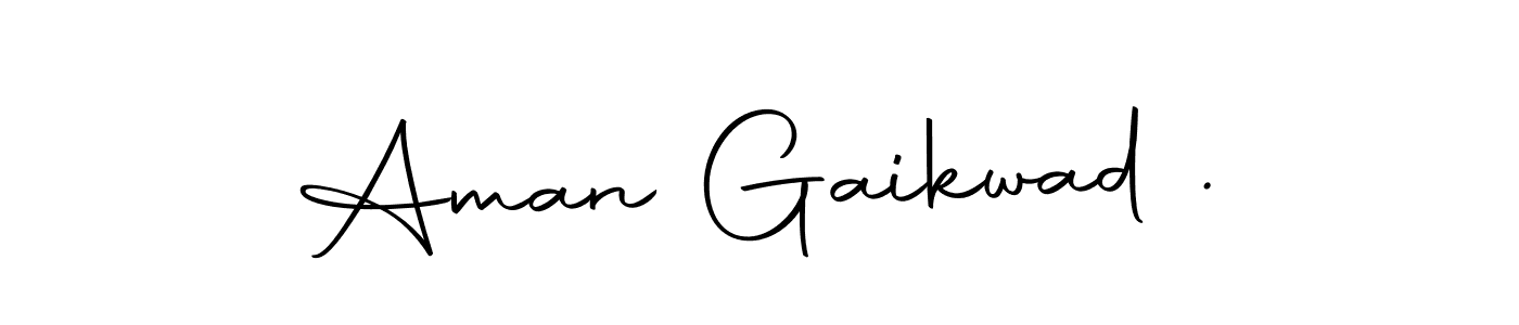 It looks lik you need a new signature style for name Aman Gaikwad .. Design unique handwritten (Autography-DOLnW) signature with our free signature maker in just a few clicks. Aman Gaikwad . signature style 10 images and pictures png