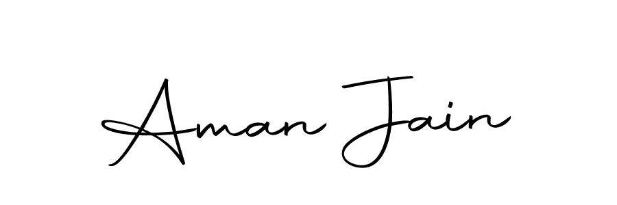 Use a signature maker to create a handwritten signature online. With this signature software, you can design (Autography-DOLnW) your own signature for name Aman Jain. Aman Jain signature style 10 images and pictures png