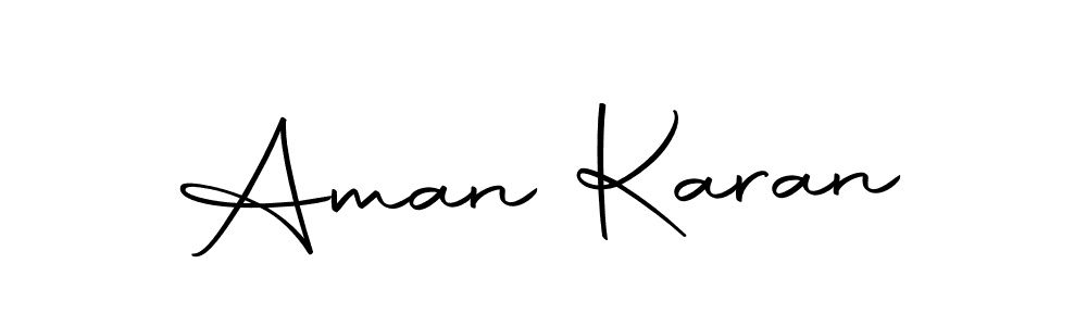 Aman Karan stylish signature style. Best Handwritten Sign (Autography-DOLnW) for my name. Handwritten Signature Collection Ideas for my name Aman Karan. Aman Karan signature style 10 images and pictures png