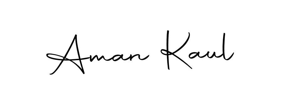 Make a beautiful signature design for name Aman Kaul. With this signature (Autography-DOLnW) style, you can create a handwritten signature for free. Aman Kaul signature style 10 images and pictures png