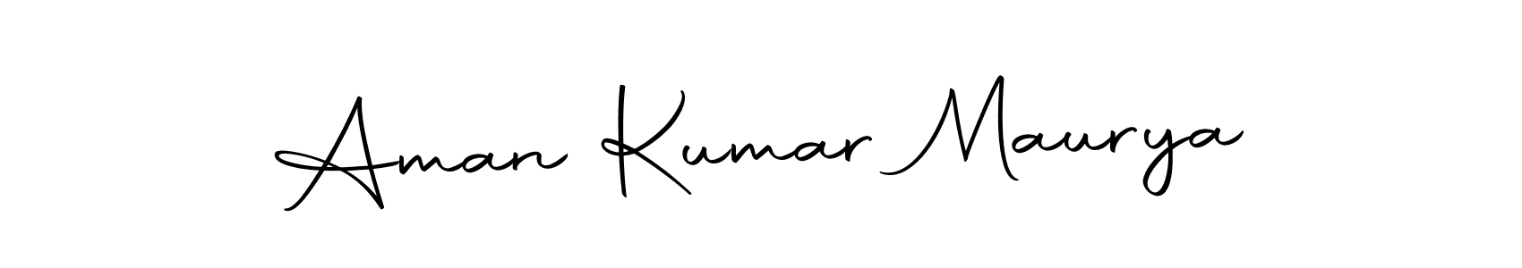 How to make Aman Kumar Maurya signature? Autography-DOLnW is a professional autograph style. Create handwritten signature for Aman Kumar Maurya name. Aman Kumar Maurya signature style 10 images and pictures png