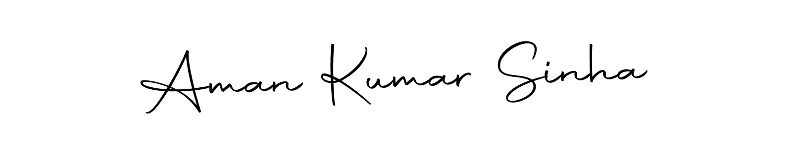 Use a signature maker to create a handwritten signature online. With this signature software, you can design (Autography-DOLnW) your own signature for name Aman Kumar Sinha. Aman Kumar Sinha signature style 10 images and pictures png