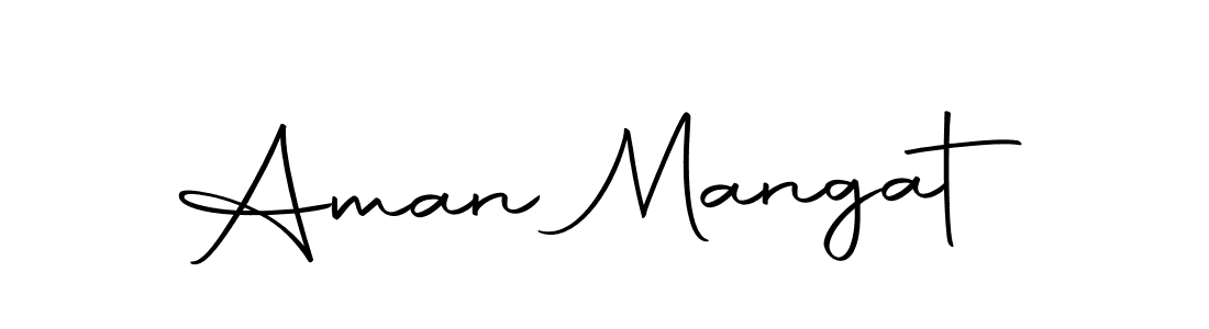 Make a beautiful signature design for name Aman Mangat. Use this online signature maker to create a handwritten signature for free. Aman Mangat signature style 10 images and pictures png