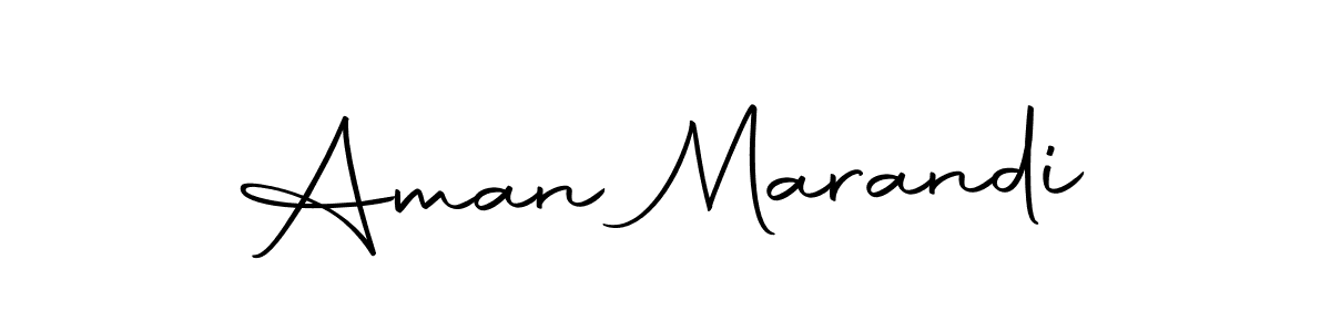 You should practise on your own different ways (Autography-DOLnW) to write your name (Aman Marandi) in signature. don't let someone else do it for you. Aman Marandi signature style 10 images and pictures png