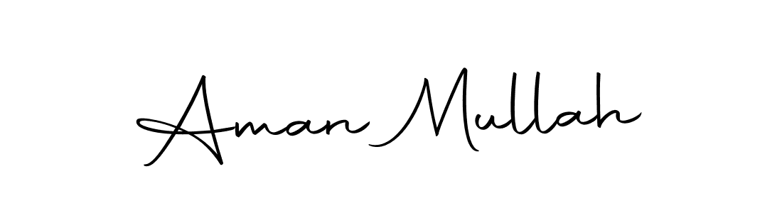 Aman Mullah stylish signature style. Best Handwritten Sign (Autography-DOLnW) for my name. Handwritten Signature Collection Ideas for my name Aman Mullah. Aman Mullah signature style 10 images and pictures png