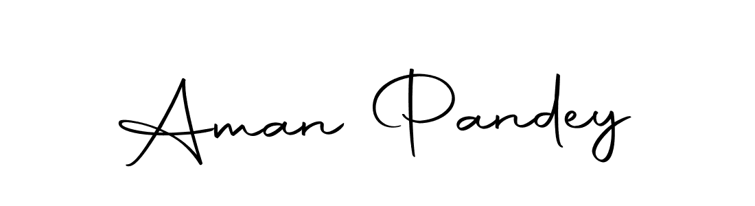 Create a beautiful signature design for name Aman Pandey. With this signature (Autography-DOLnW) fonts, you can make a handwritten signature for free. Aman Pandey signature style 10 images and pictures png