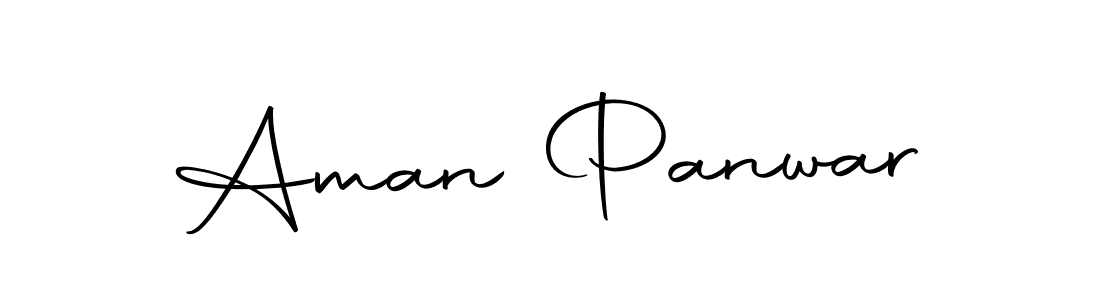 Create a beautiful signature design for name Aman Panwar. With this signature (Autography-DOLnW) fonts, you can make a handwritten signature for free. Aman Panwar signature style 10 images and pictures png