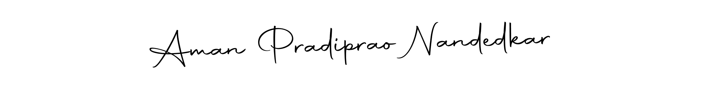You can use this online signature creator to create a handwritten signature for the name Aman Pradiprao Nandedkar. This is the best online autograph maker. Aman Pradiprao Nandedkar signature style 10 images and pictures png
