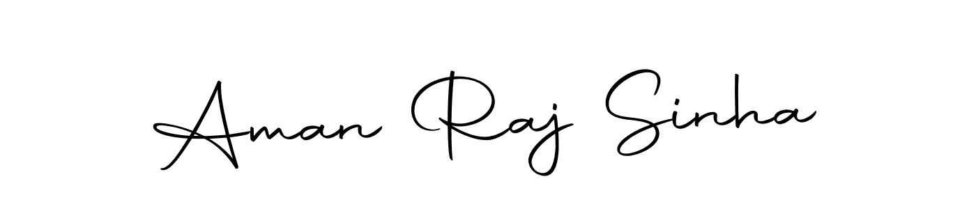 Design your own signature with our free online signature maker. With this signature software, you can create a handwritten (Autography-DOLnW) signature for name Aman Raj Sinha. Aman Raj Sinha signature style 10 images and pictures png