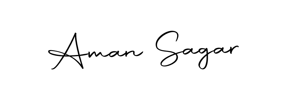 Aman Sagar stylish signature style. Best Handwritten Sign (Autography-DOLnW) for my name. Handwritten Signature Collection Ideas for my name Aman Sagar. Aman Sagar signature style 10 images and pictures png