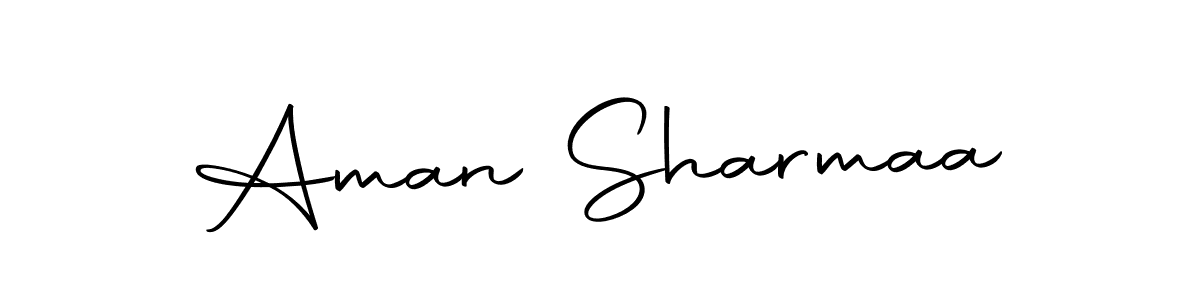 The best way (Autography-DOLnW) to make a short signature is to pick only two or three words in your name. The name Aman Sharmaa include a total of six letters. For converting this name. Aman Sharmaa signature style 10 images and pictures png