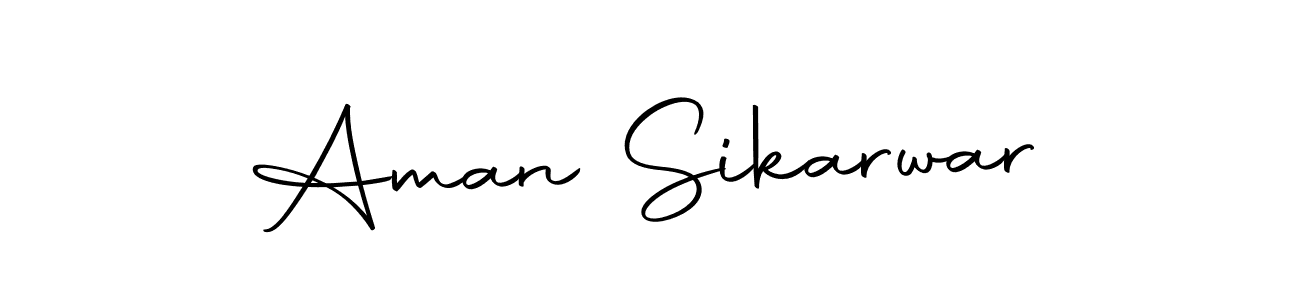 Similarly Autography-DOLnW is the best handwritten signature design. Signature creator online .You can use it as an online autograph creator for name Aman Sikarwar. Aman Sikarwar signature style 10 images and pictures png