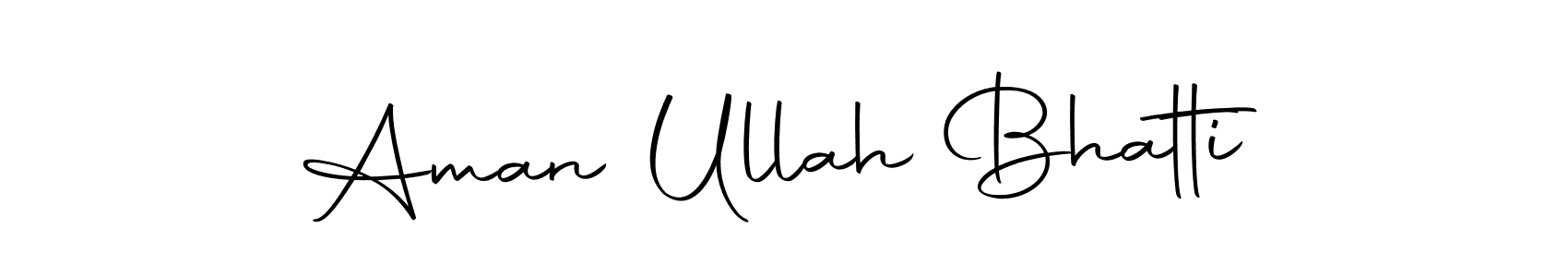 Similarly Autography-DOLnW is the best handwritten signature design. Signature creator online .You can use it as an online autograph creator for name Aman Ullah Bhatti. Aman Ullah Bhatti signature style 10 images and pictures png