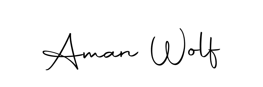 It looks lik you need a new signature style for name Aman Wolf. Design unique handwritten (Autography-DOLnW) signature with our free signature maker in just a few clicks. Aman Wolf signature style 10 images and pictures png