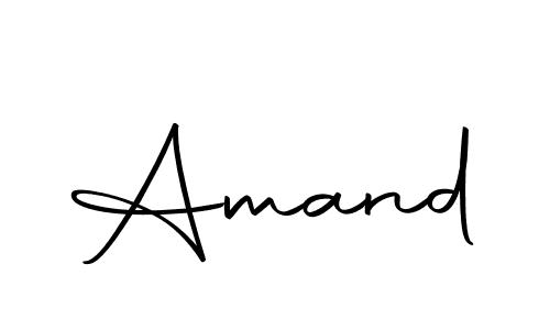 Amand stylish signature style. Best Handwritten Sign (Autography-DOLnW) for my name. Handwritten Signature Collection Ideas for my name Amand. Amand signature style 10 images and pictures png