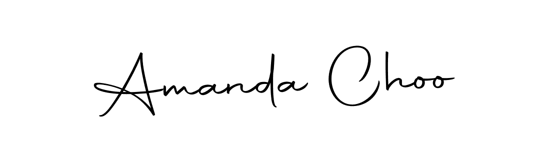You should practise on your own different ways (Autography-DOLnW) to write your name (Amanda Choo) in signature. don't let someone else do it for you. Amanda Choo signature style 10 images and pictures png
