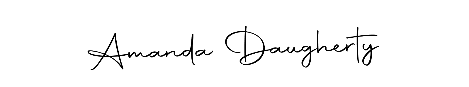 Autography-DOLnW is a professional signature style that is perfect for those who want to add a touch of class to their signature. It is also a great choice for those who want to make their signature more unique. Get Amanda Daugherty name to fancy signature for free. Amanda Daugherty signature style 10 images and pictures png