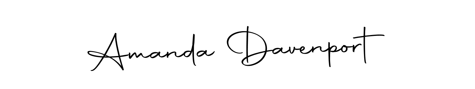 Autography-DOLnW is a professional signature style that is perfect for those who want to add a touch of class to their signature. It is also a great choice for those who want to make their signature more unique. Get Amanda Davenport name to fancy signature for free. Amanda Davenport signature style 10 images and pictures png