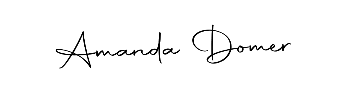 Amanda Domer stylish signature style. Best Handwritten Sign (Autography-DOLnW) for my name. Handwritten Signature Collection Ideas for my name Amanda Domer. Amanda Domer signature style 10 images and pictures png