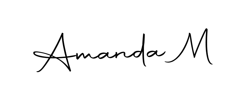 Here are the top 10 professional signature styles for the name Amanda M. These are the best autograph styles you can use for your name. Amanda M signature style 10 images and pictures png