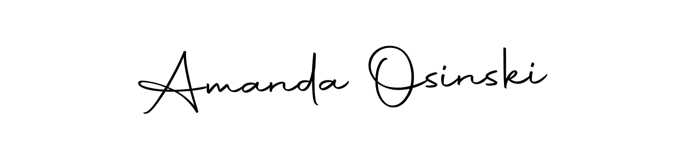 if you are searching for the best signature style for your name Amanda Osinski. so please give up your signature search. here we have designed multiple signature styles  using Autography-DOLnW. Amanda Osinski signature style 10 images and pictures png