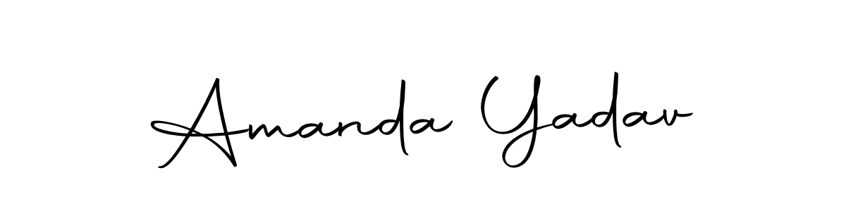 The best way (Autography-DOLnW) to make a short signature is to pick only two or three words in your name. The name Amanda Yadav include a total of six letters. For converting this name. Amanda Yadav signature style 10 images and pictures png