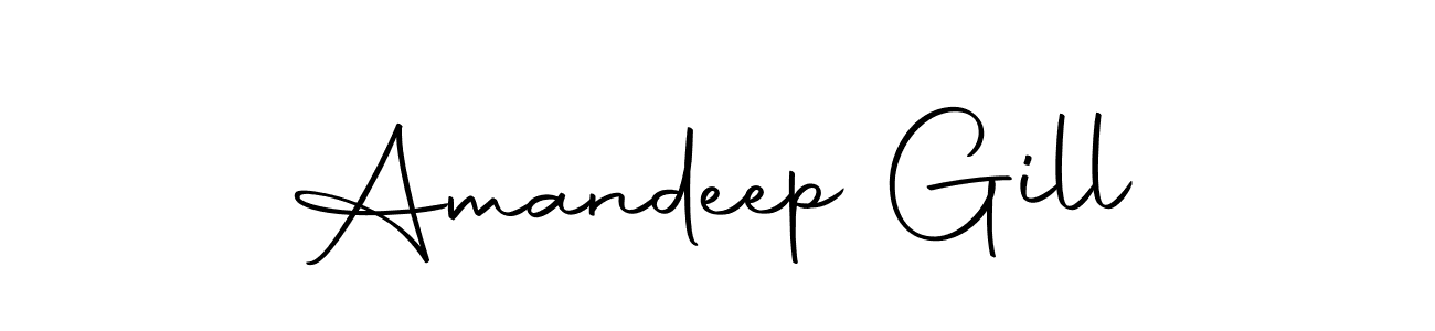 How to make Amandeep Gill signature? Autography-DOLnW is a professional autograph style. Create handwritten signature for Amandeep Gill name. Amandeep Gill signature style 10 images and pictures png