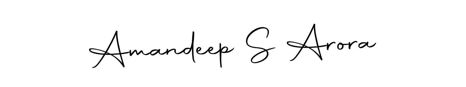 if you are searching for the best signature style for your name Amandeep S Arora. so please give up your signature search. here we have designed multiple signature styles  using Autography-DOLnW. Amandeep S Arora signature style 10 images and pictures png