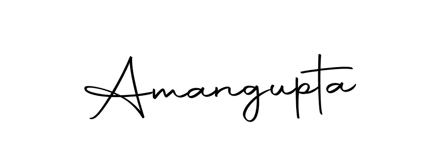 Make a beautiful signature design for name Amangupta. Use this online signature maker to create a handwritten signature for free. Amangupta signature style 10 images and pictures png