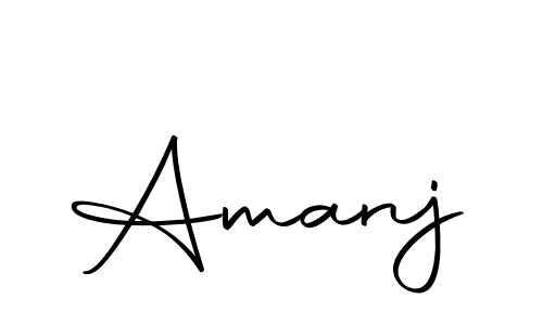 Make a beautiful signature design for name Amanj. With this signature (Autography-DOLnW) style, you can create a handwritten signature for free. Amanj signature style 10 images and pictures png