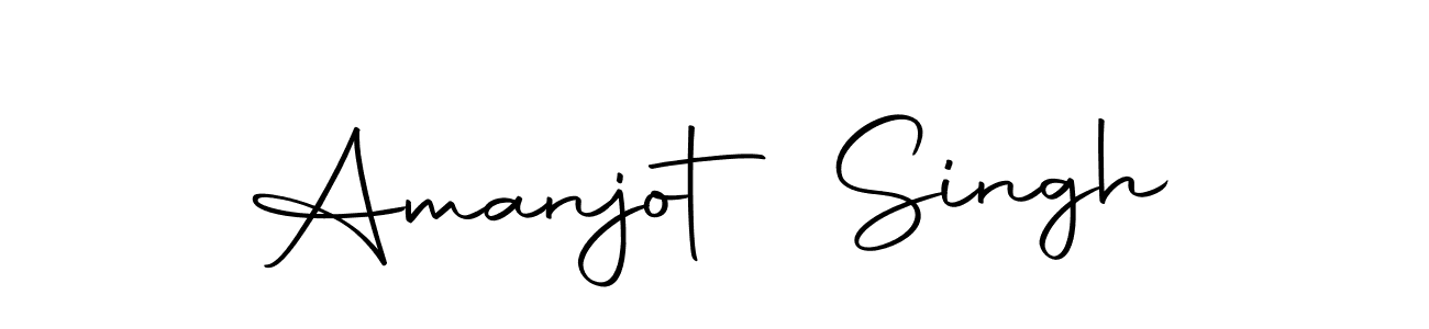 How to make Amanjot Singh name signature. Use Autography-DOLnW style for creating short signs online. This is the latest handwritten sign. Amanjot Singh signature style 10 images and pictures png