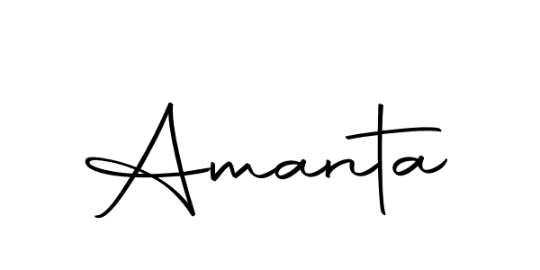 The best way (Autography-DOLnW) to make a short signature is to pick only two or three words in your name. The name Amanta include a total of six letters. For converting this name. Amanta signature style 10 images and pictures png