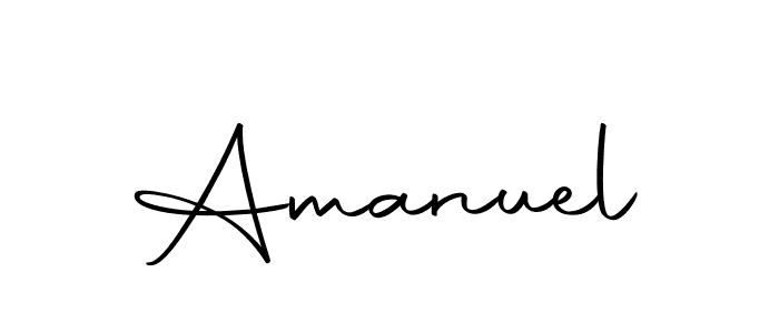 Use a signature maker to create a handwritten signature online. With this signature software, you can design (Autography-DOLnW) your own signature for name Amanuel. Amanuel signature style 10 images and pictures png