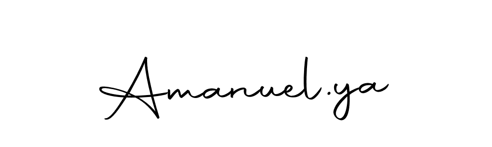 Make a beautiful signature design for name Amanuel.ya. Use this online signature maker to create a handwritten signature for free. Amanuel.ya signature style 10 images and pictures png