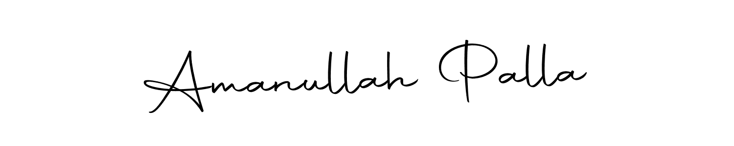 The best way (Autography-DOLnW) to make a short signature is to pick only two or three words in your name. The name Amanullah Palla include a total of six letters. For converting this name. Amanullah Palla signature style 10 images and pictures png