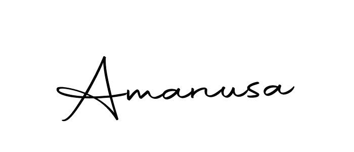 Make a beautiful signature design for name Amanusa. Use this online signature maker to create a handwritten signature for free. Amanusa signature style 10 images and pictures png